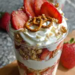 Strawberry Pretzel Salad Parfaits
