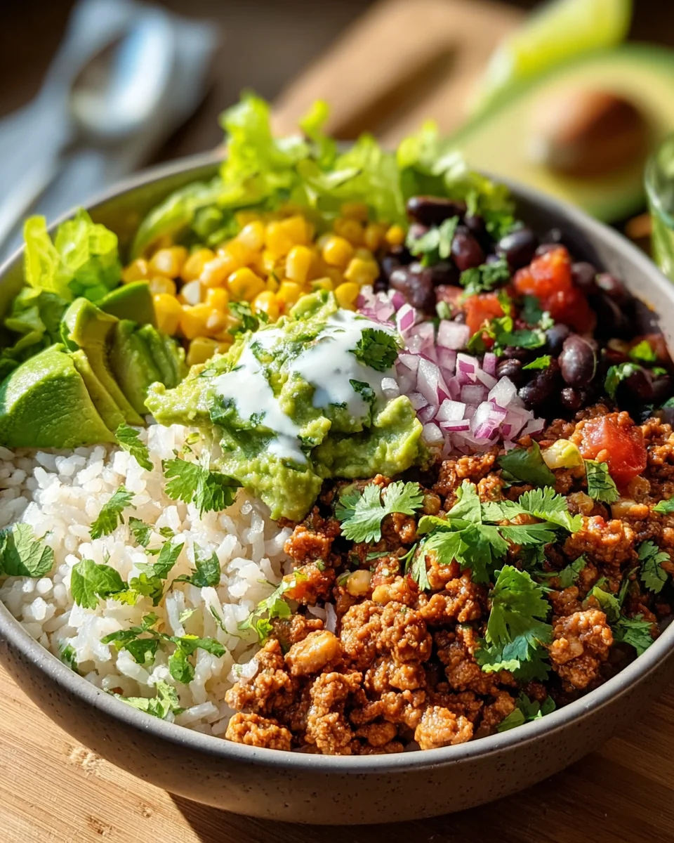 Taco Lunch Bowls
