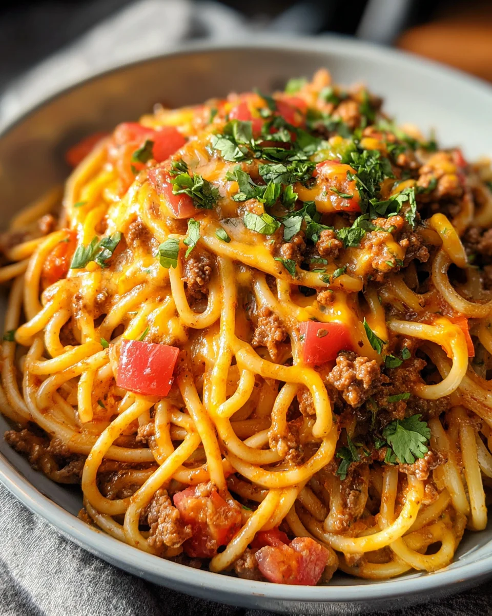 Taco Spaghetti