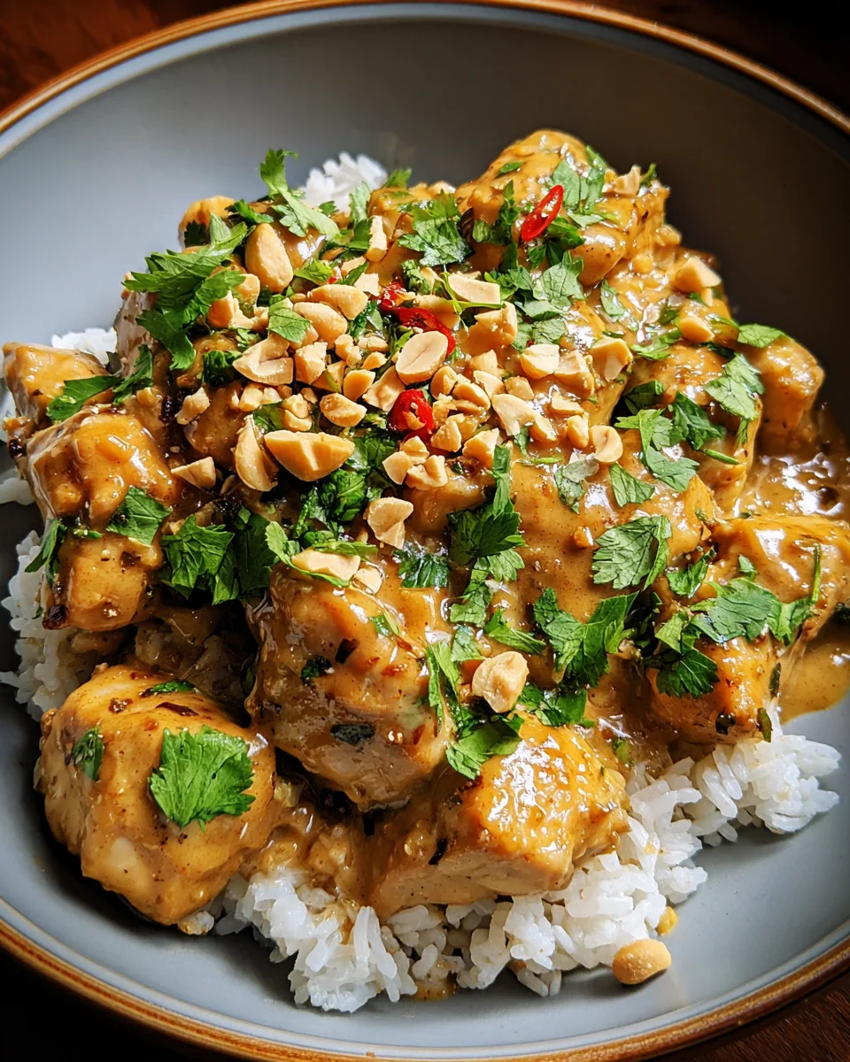 Thai Peanut Chicken