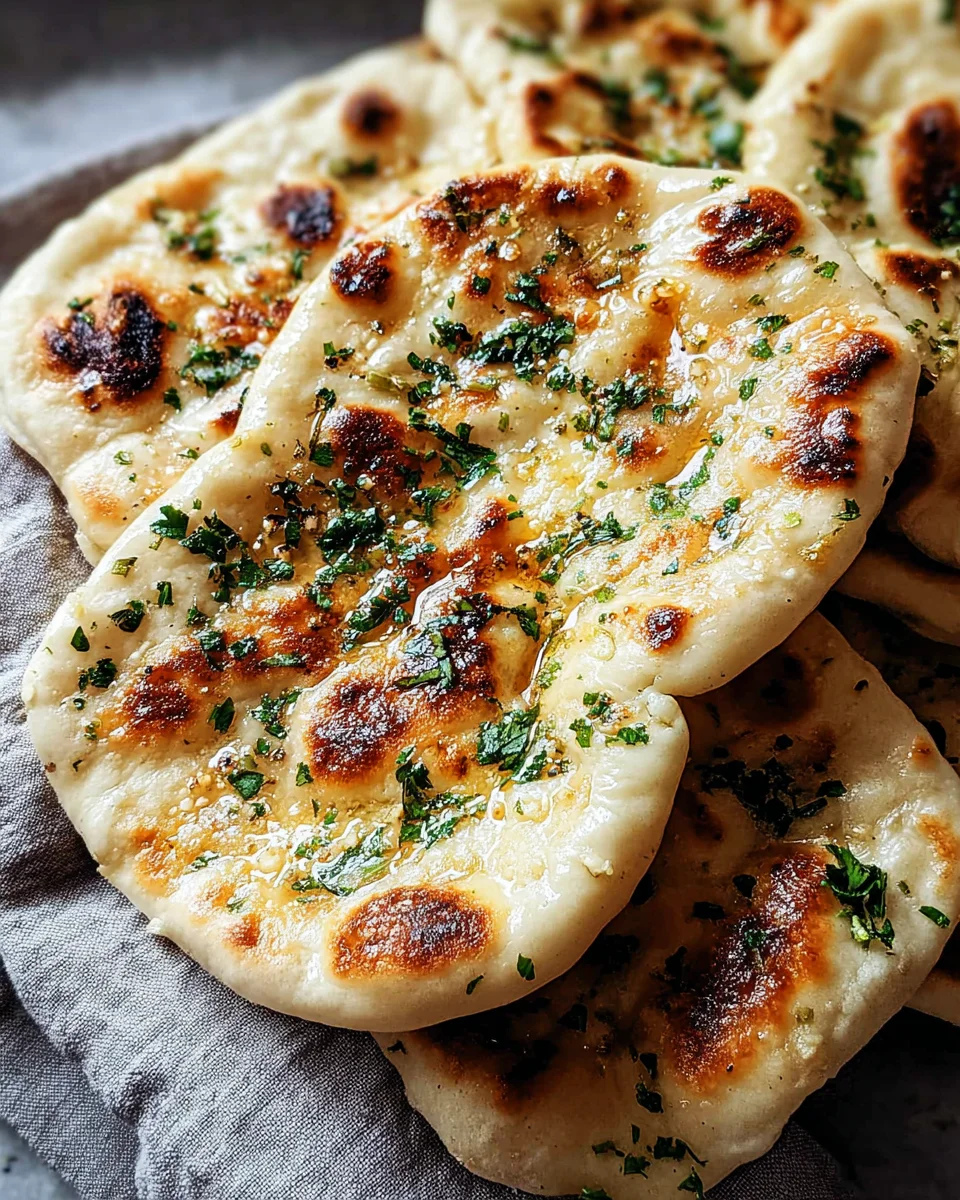 The Best Easy Garlic Naan Bread