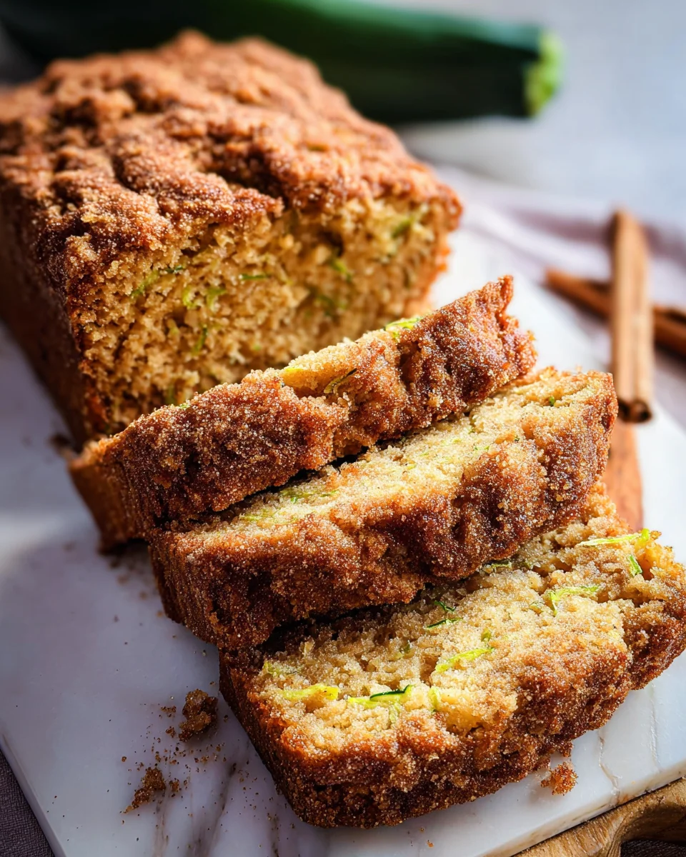 The Best Snickerdoodle Zucchini Bread