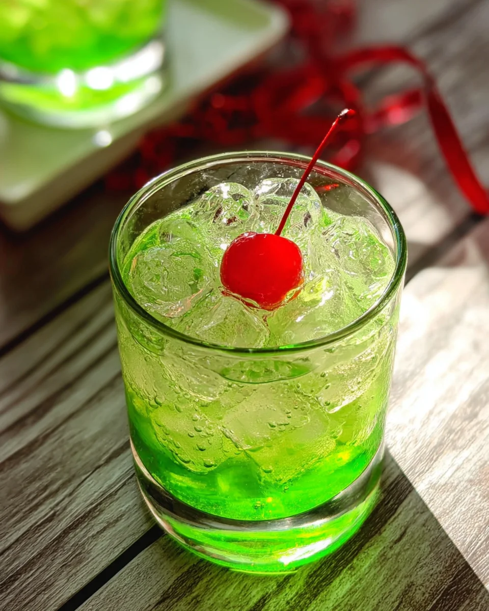 The Grinch Cocktail