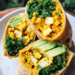 Tofu Scramble Wrap