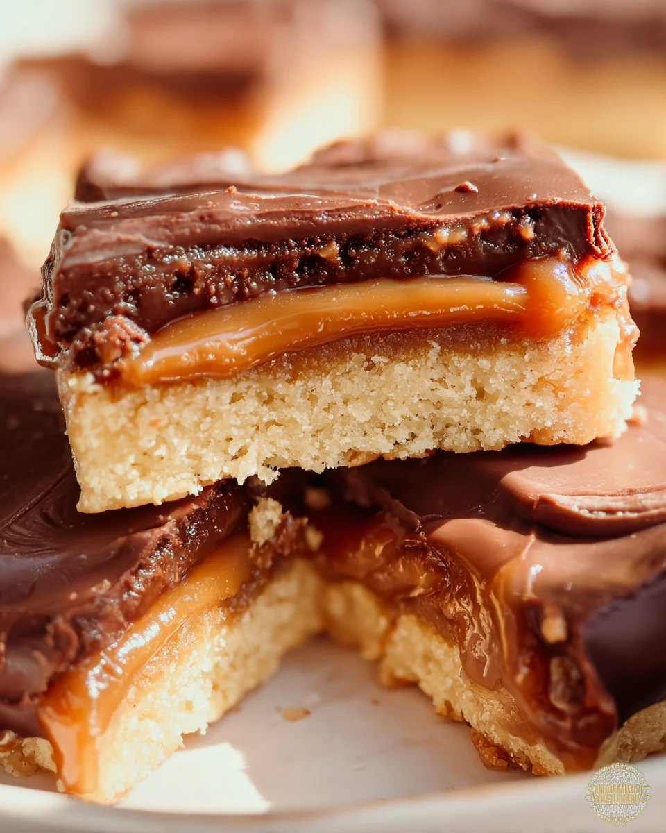 Twix Cookie Bars