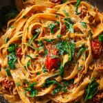 Vegan Creamy Sun Dried Tomato Pasta Recipe