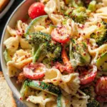 Vegan Pasta Primavera with Creamy Garlic Cashew Sauce