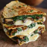 Vegan Spinach Quesadillas
