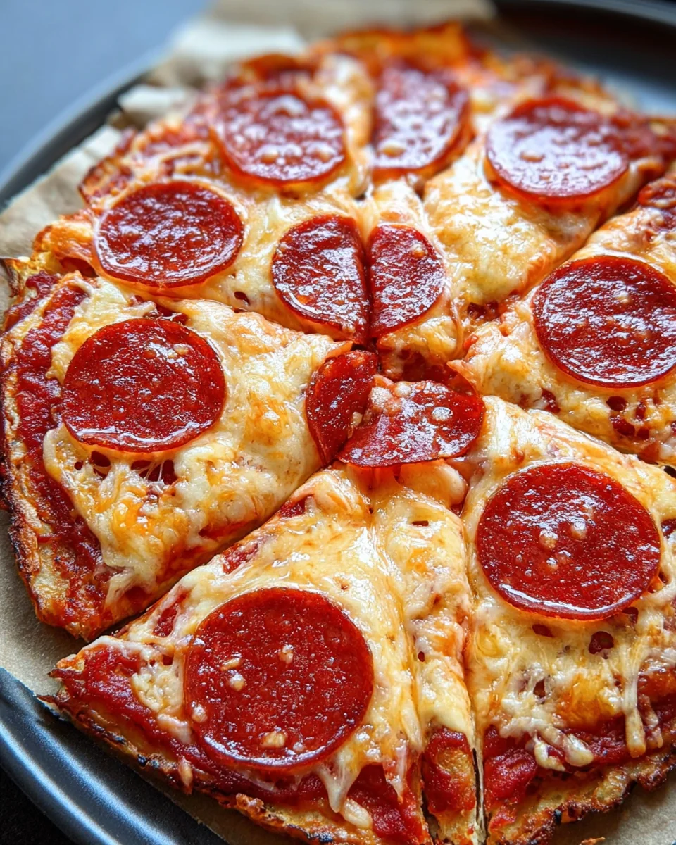 Viral Cottage Cheese Flatbread Pizza