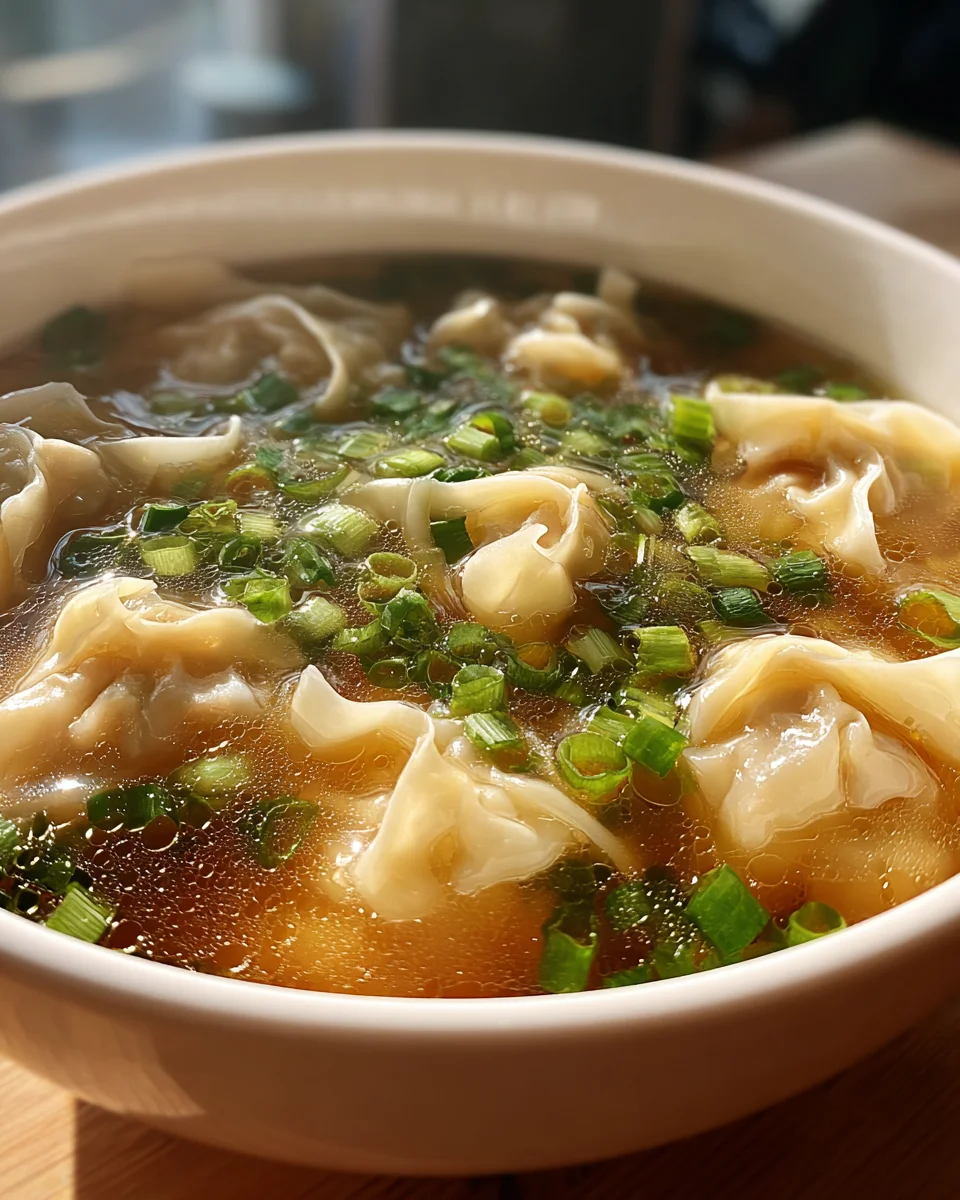 Wonton Soup Recipe