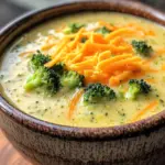 30 Minute Broccoli Cheddar Soup