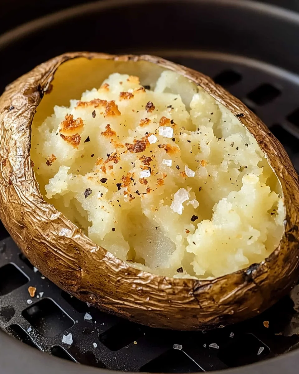 Air Fryer Baked Potato recipe 14 Air