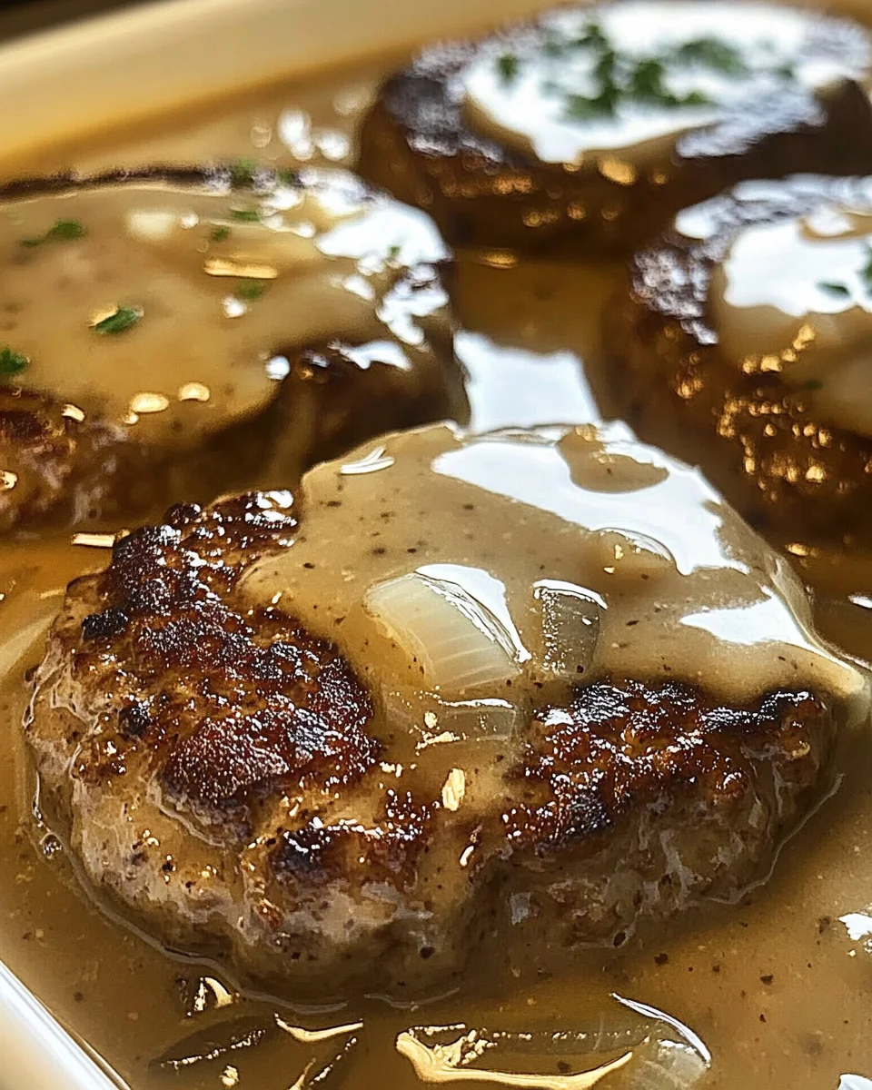 Amish Hamburger Steak Bake