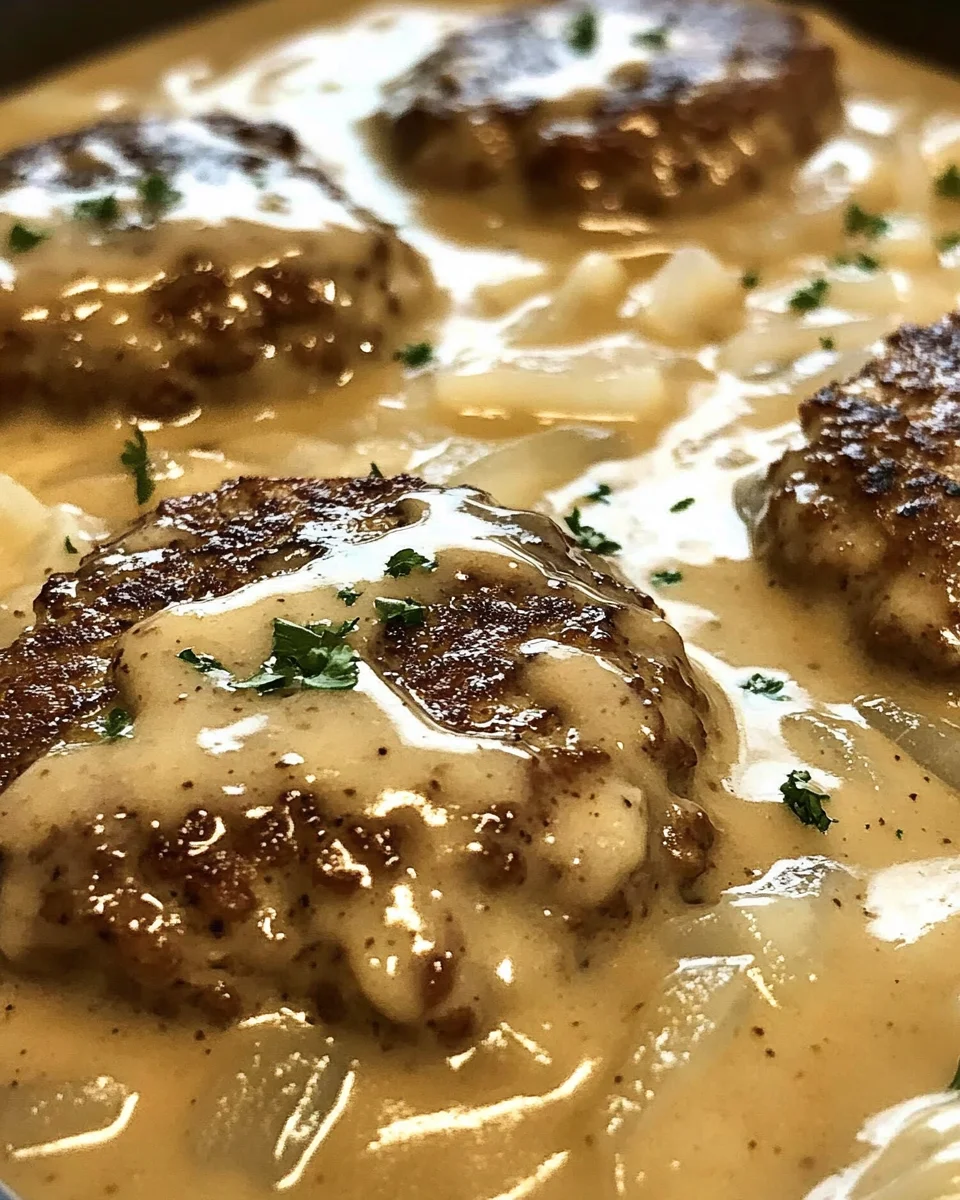 Amish Hamburger Steak Bake