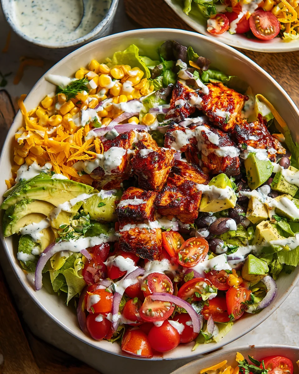 BBQ Chicken Salad