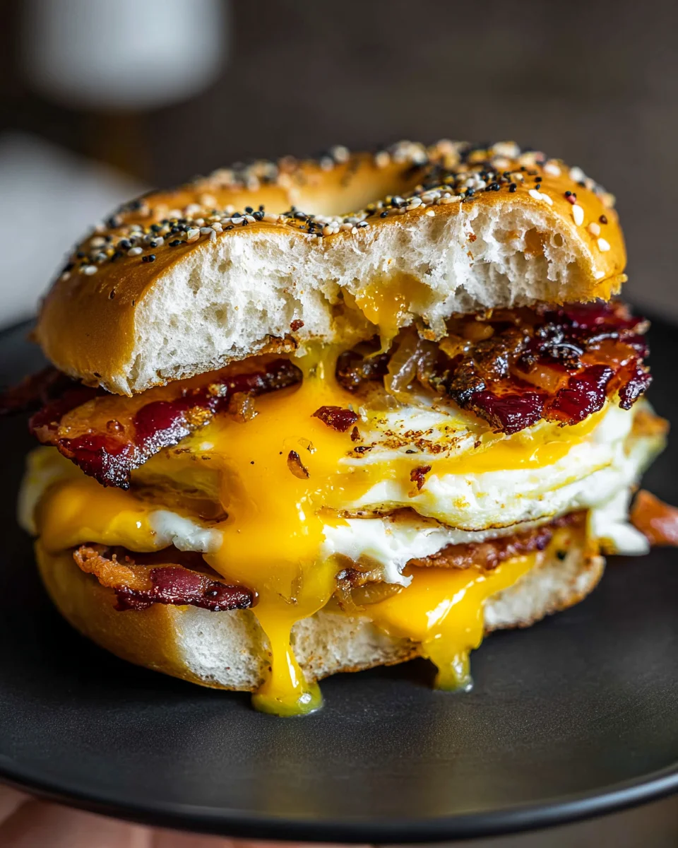 Bagel Breakfast Sandwich