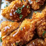 Baked Crunchy Hot Honey Chicken