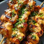 Bang Bang Chicken Skewers Recipe