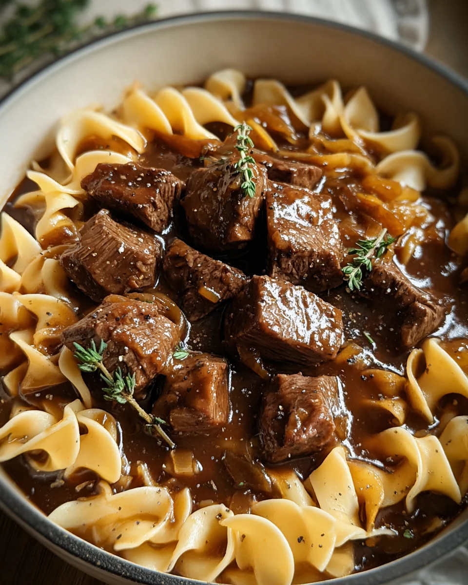Beef and Noodles