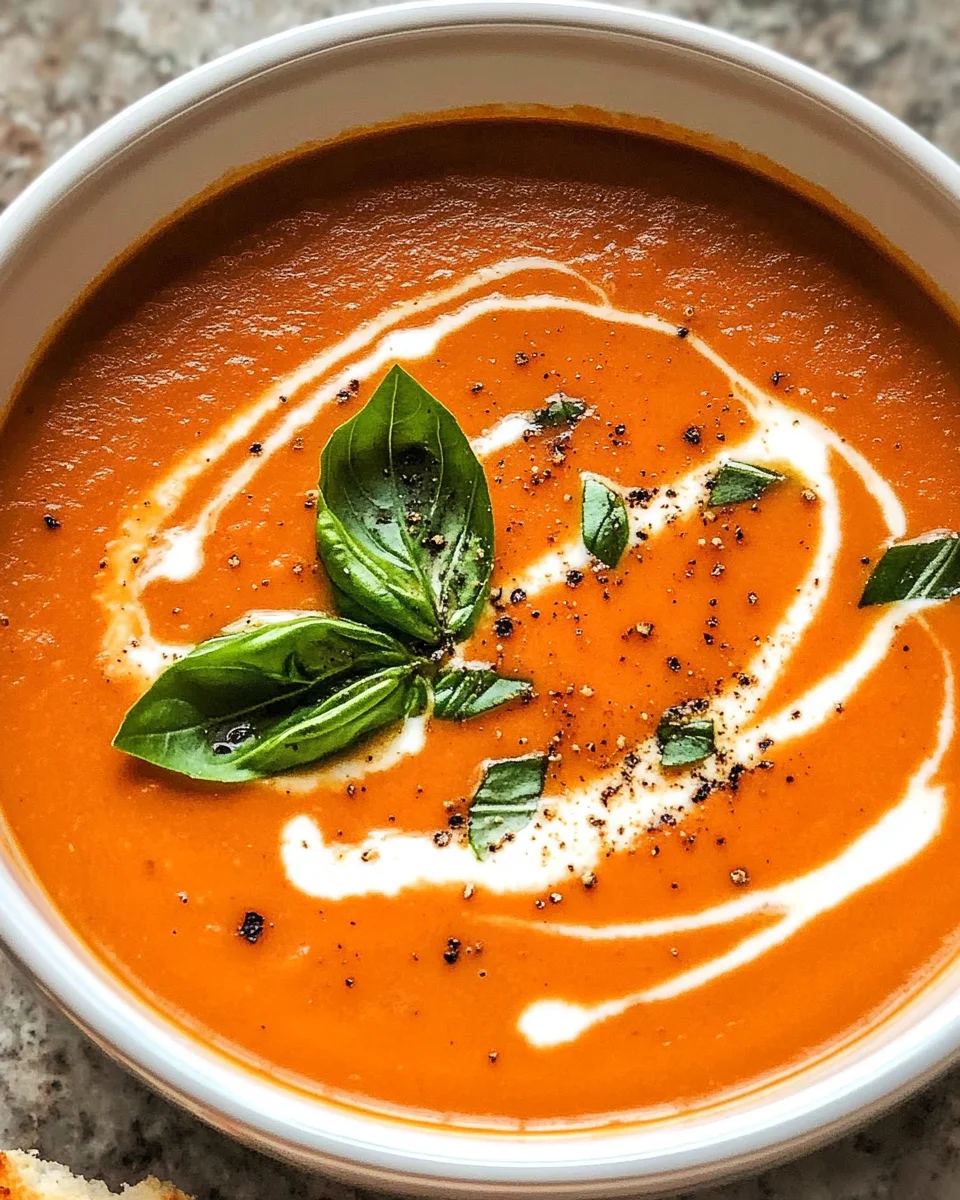 Best Homemade Tomato Soup Recipe