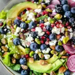 Blueberry Pistachio Spring Salad