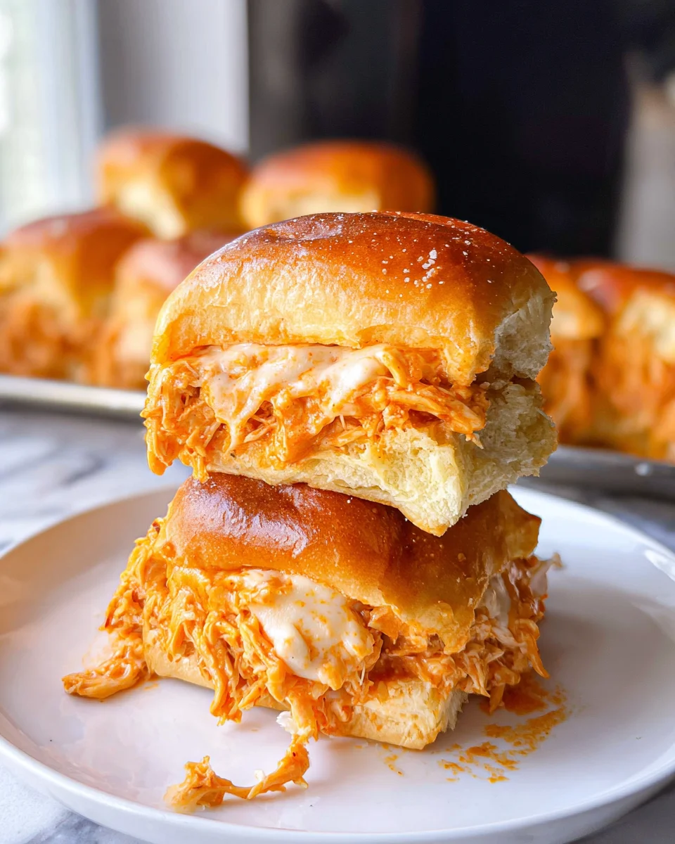 Buffalo Chicken Sliders