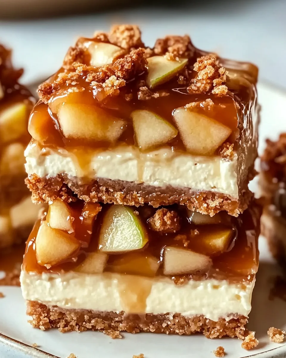 Caramel Apple Cheesecake Bars 37 Caramel Apple Cheesecake Bars