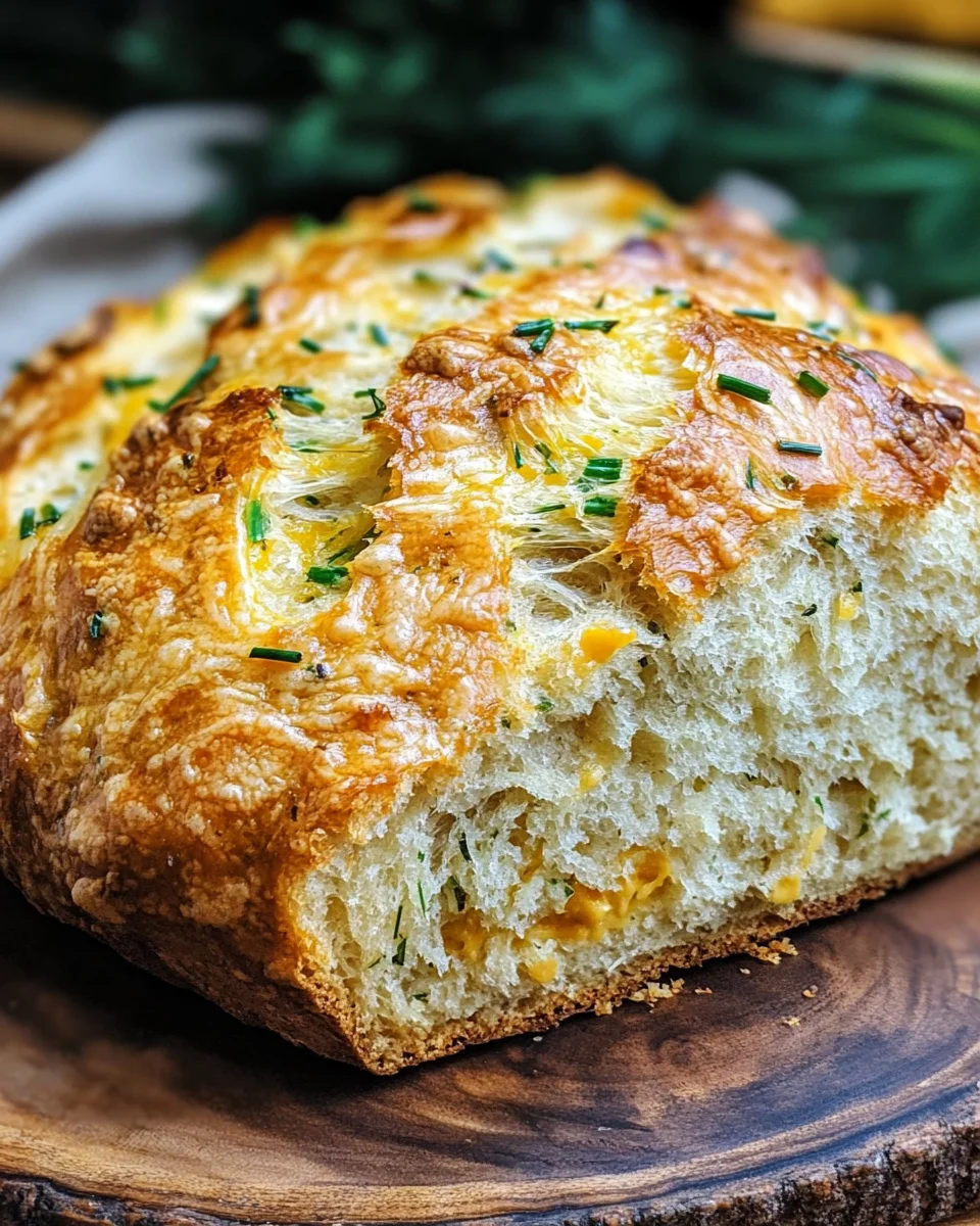 Cheddar and Herb Soda Bread