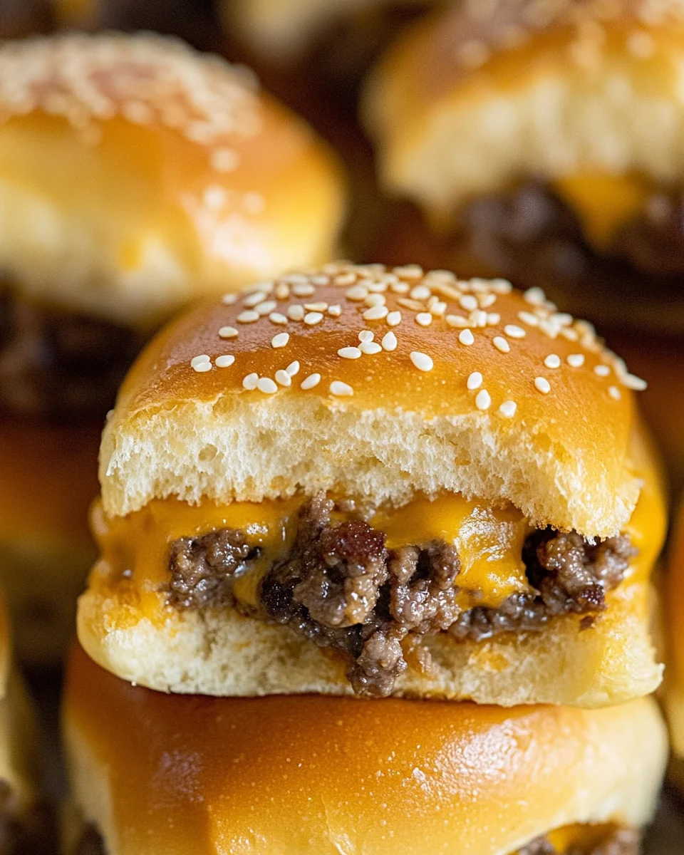 Cheeseburger Sliders (Easy, 30-min Recipe) 17 Cheeseburger