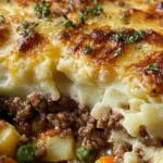 Cheesy Ground Beef and Potato Casserole