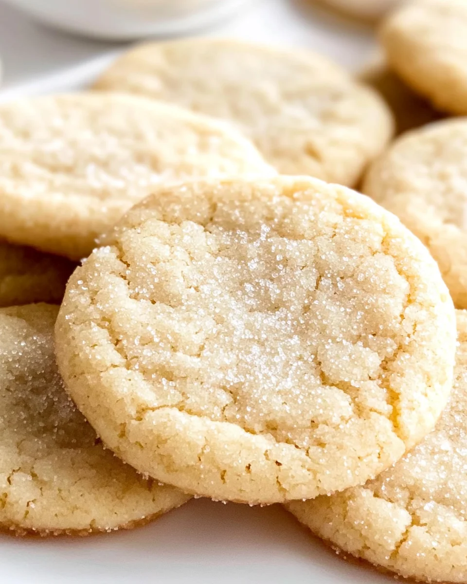 Chewy Sugar Cookies