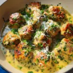 Chicken Piccata Meatballs