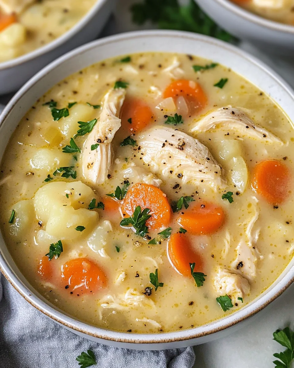 Chicken Pot Pie Soup