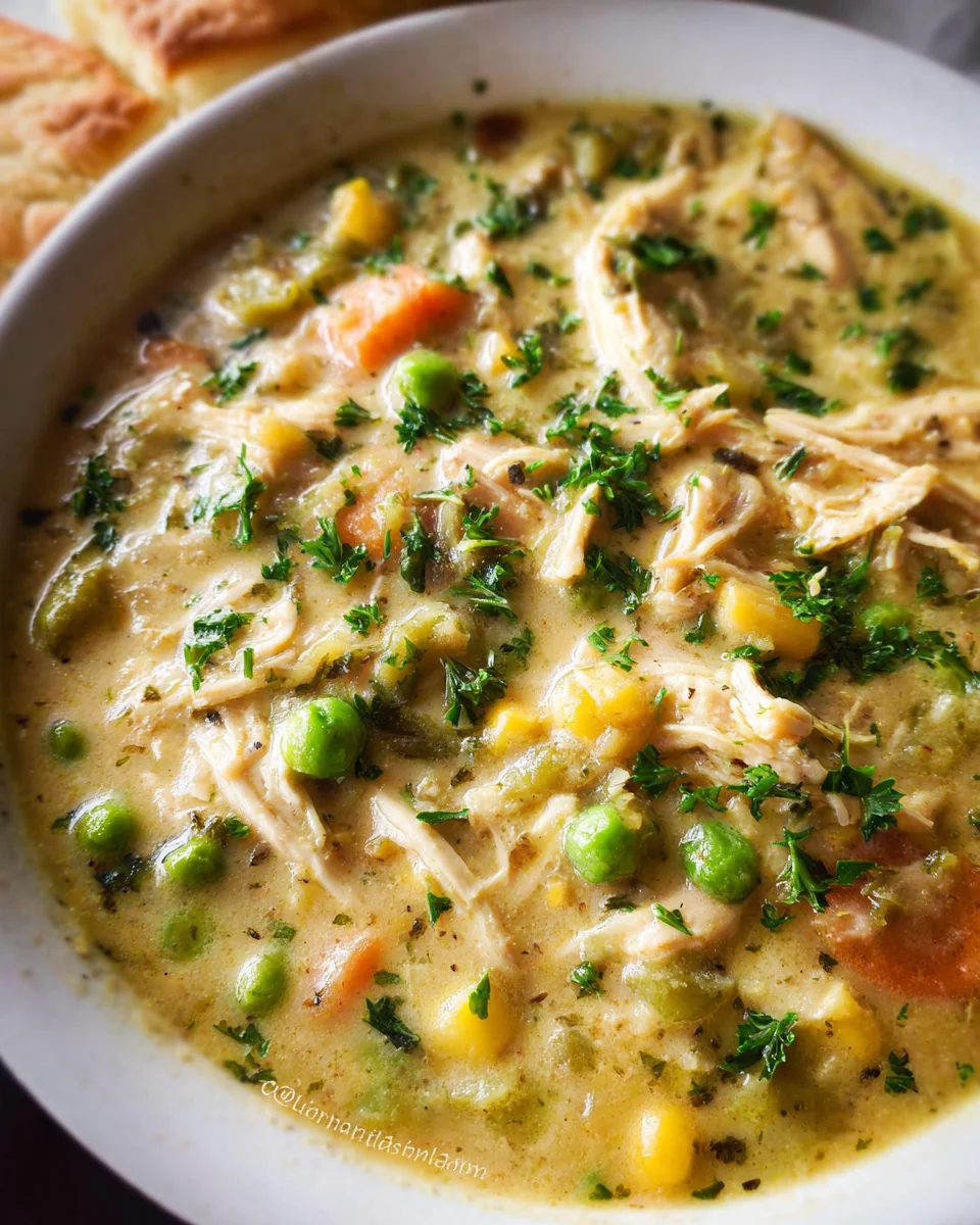 Chicken Pot Pie Soup Recipe