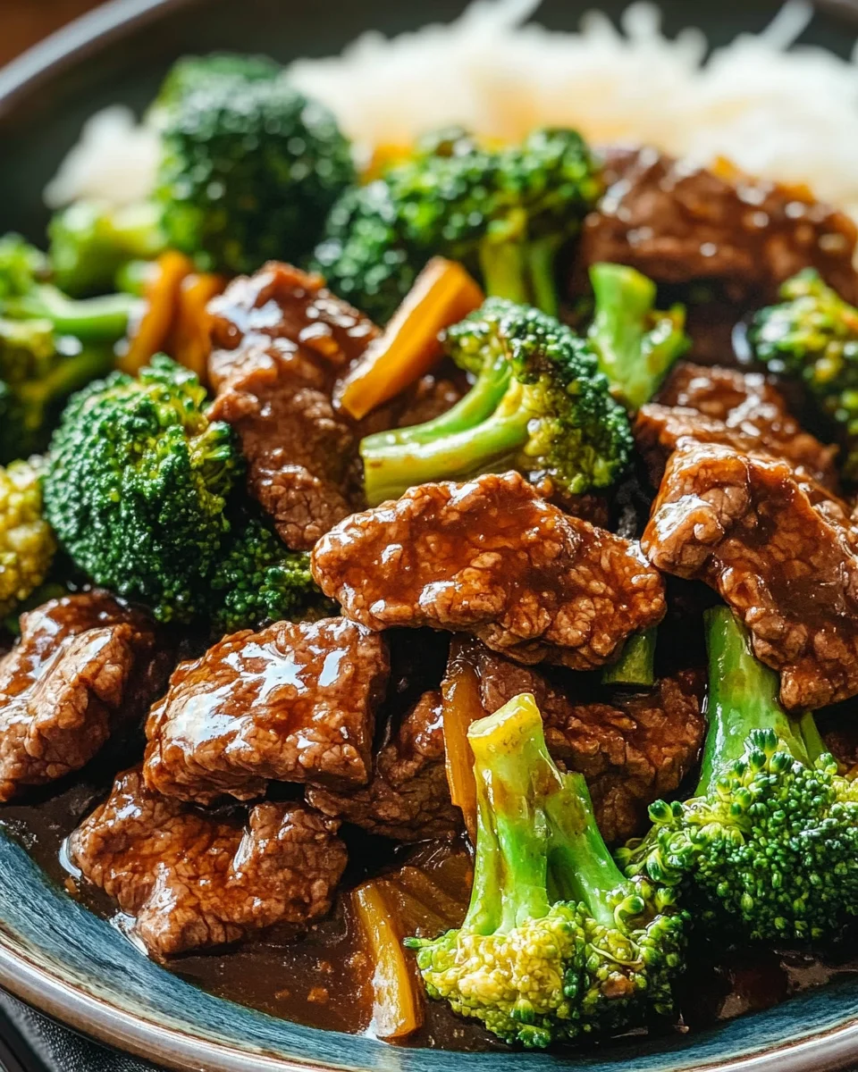 Chinese Beef and Broccoli