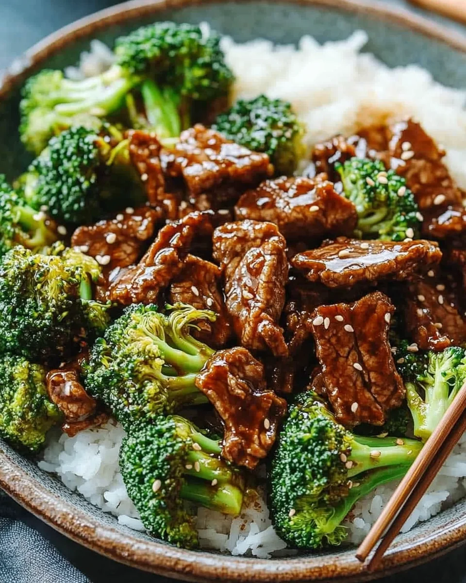 Chinese Beef and Broccoli