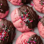 Chocolate Covered Strawberry Cookies