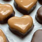 Chocolate Peanut Butter Valentine&rsquo;s Heart