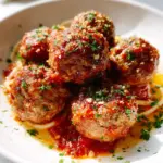 Classic Italian Meatballs (Tender and Juicy!)