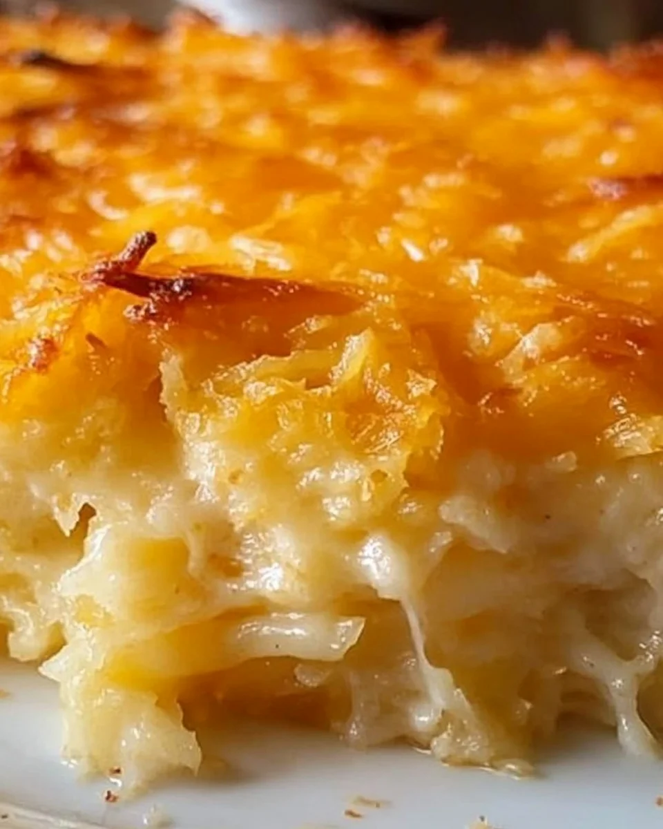 Copycat Cracker Barrel Hashbrown Casserole