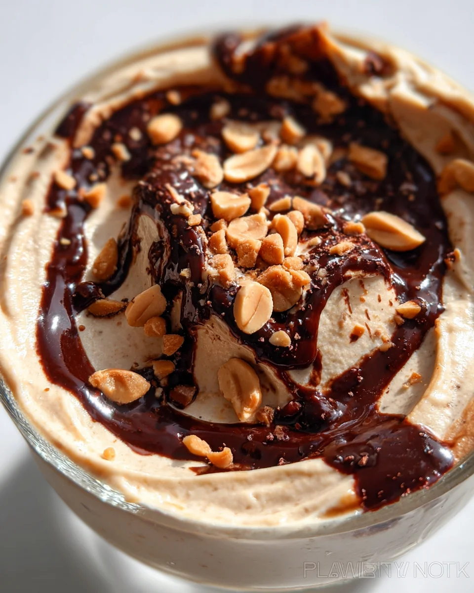 Cottage Cheese Peanut Butter Mousse