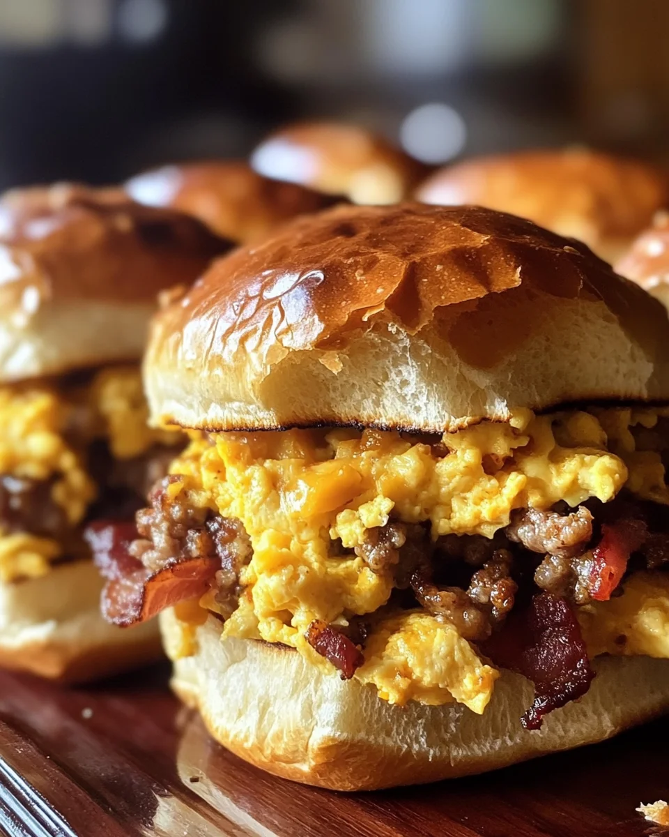 Cowboy Breakfast Sliders