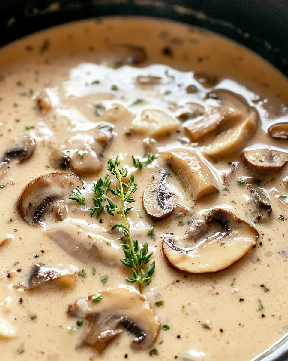 Cream of Mushroom Soup