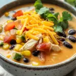 Creamy Chicken Tortilla Soup