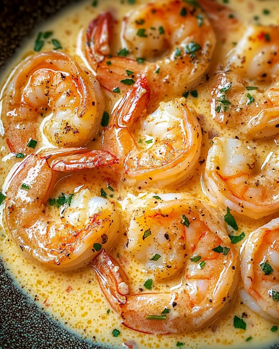 Creamy Garlic Shrimp