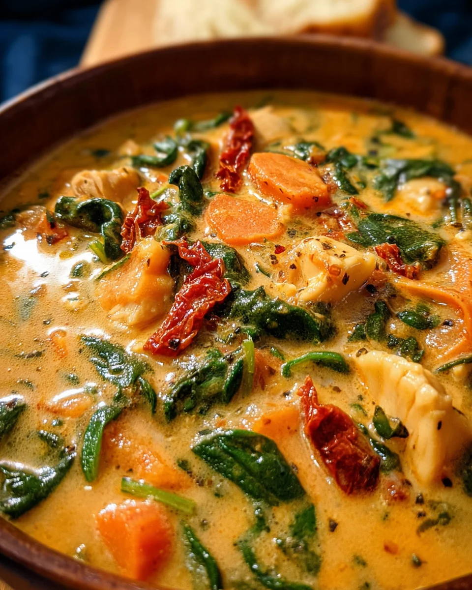 Creamy Marry Me Tuscan Chicken Soup