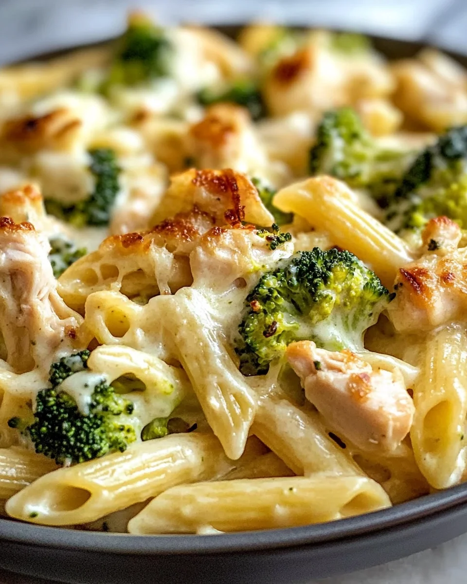 Creamy Rotisserie Chicken Broccoli Pasta