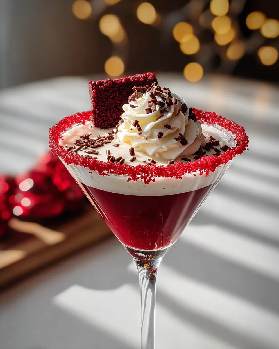Decadent Red Velvet Martini Recipe for Your Next Celebration