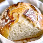 Dutch Oven No Knead Crusty Bread