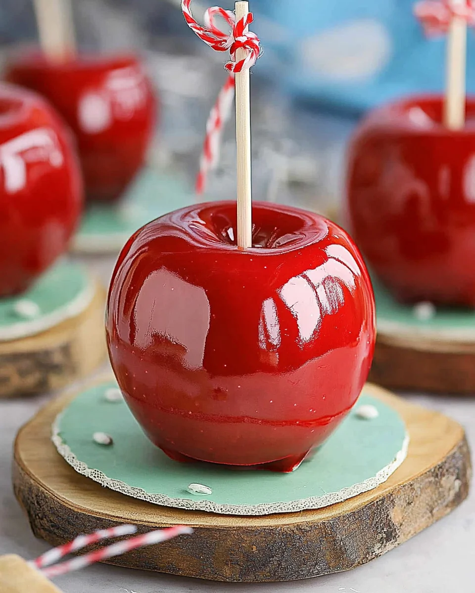 Easy Candy Apple Recipe